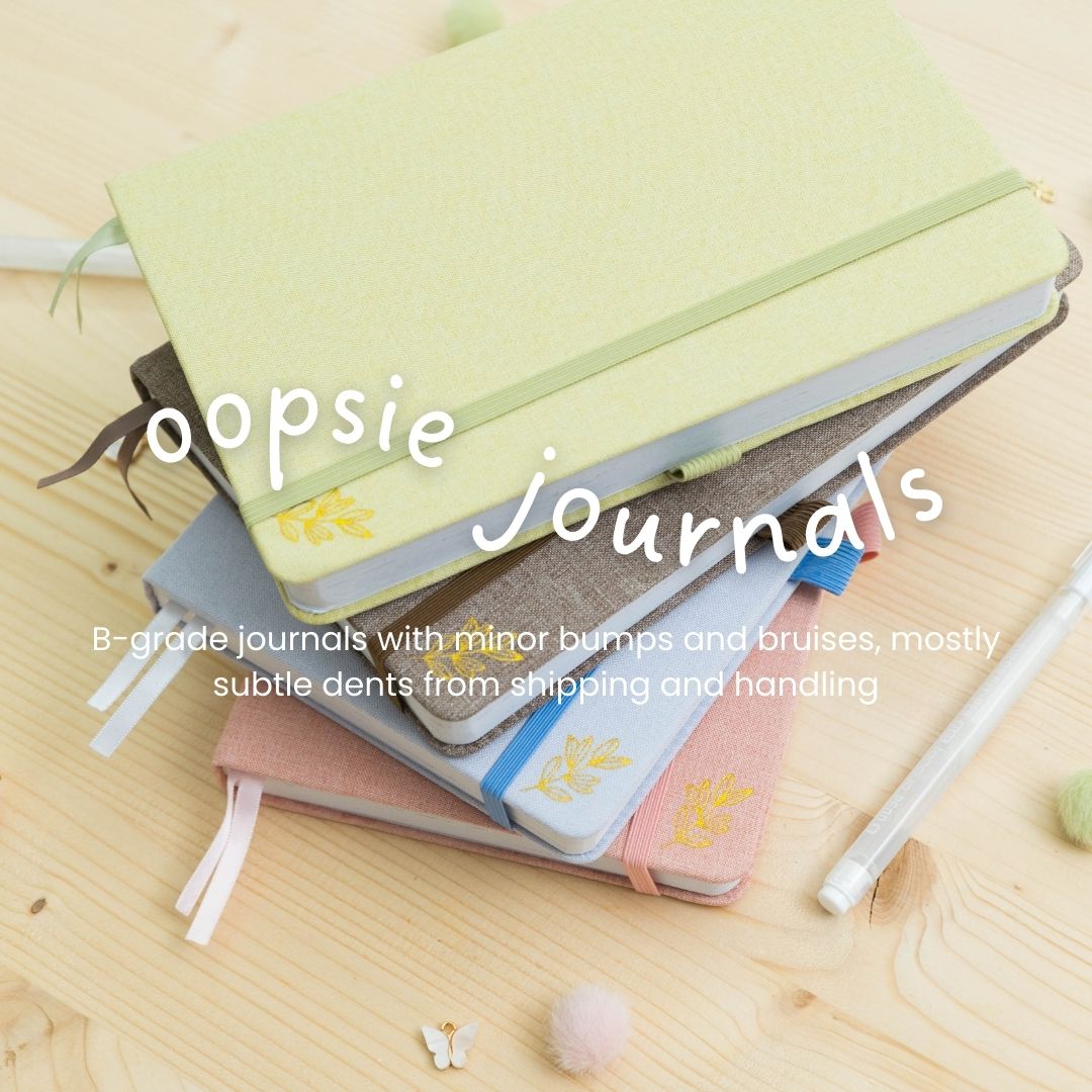 B-Grade Empty Dot-Grid Journals