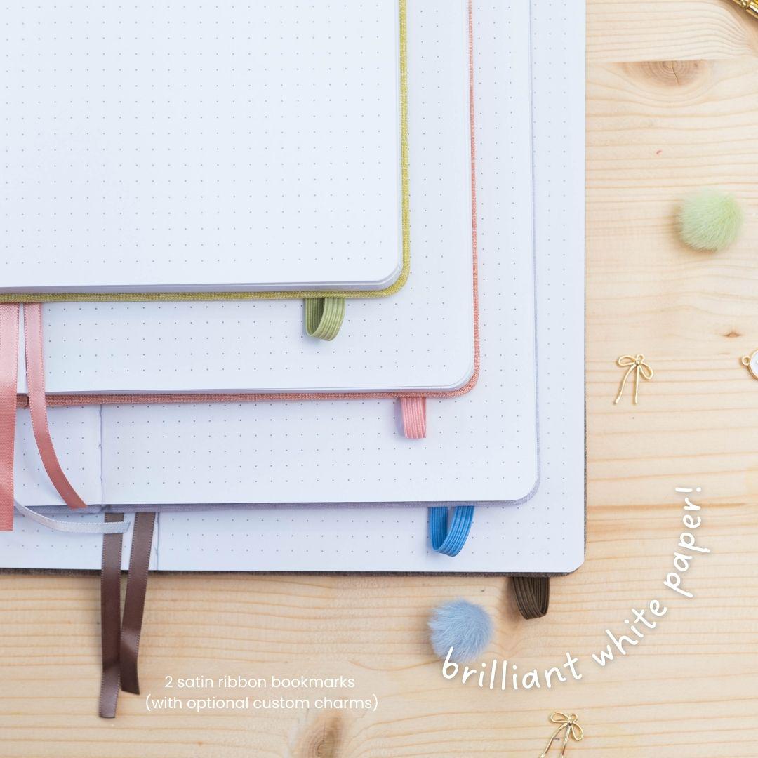 Bullet-Journal PETAL | A5 Dot Grid Notebook, 160 gsm Ultra Thick Paper