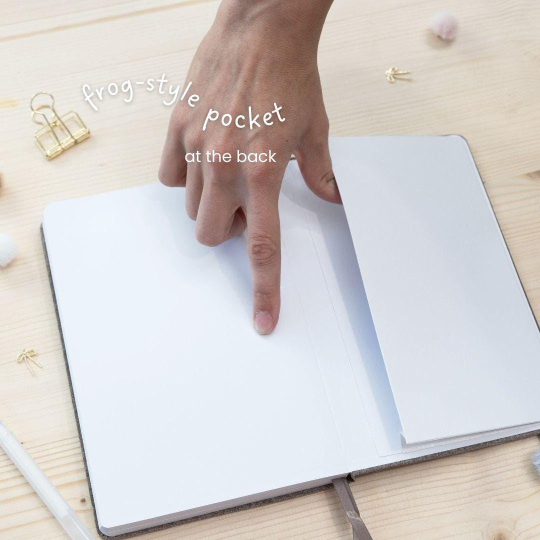 Bullet-Journal MATCHA | A5 Dot Grid Notebook, 160 gsm Ultra Thick Paper