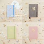 Matcha Pre-Made Bullet-Journal | Undated Hand-Drawn Planner "Matcha" Green