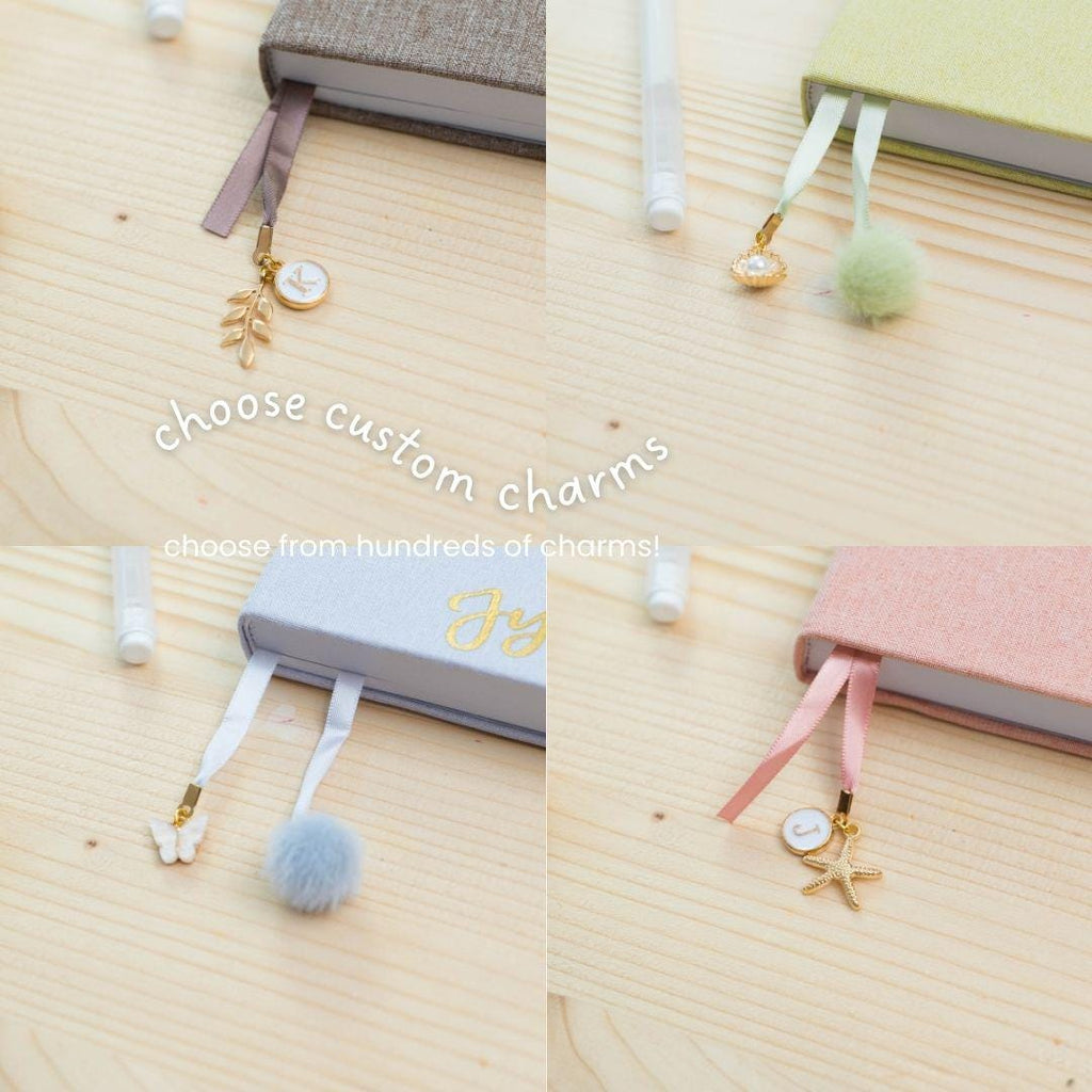 Matcha Pre-Made Bullet-Journal | Undated Hand-Drawn Planner "Matcha" Green